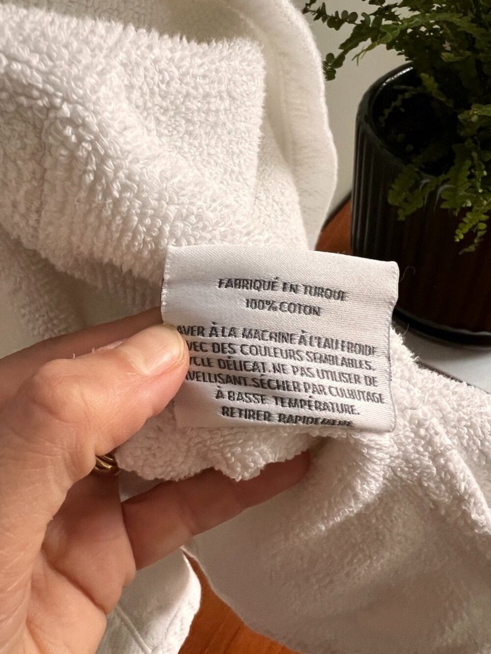 RH (Restoration Hardware) 100% Cotton Waffle Spa Robe – White – XS - Picture 7 of 11